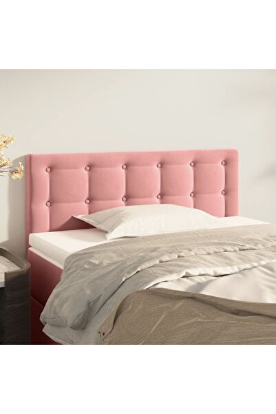 Concept Κομοδίνο, ροζ, 90x5x78/88 cm, Βελούδο