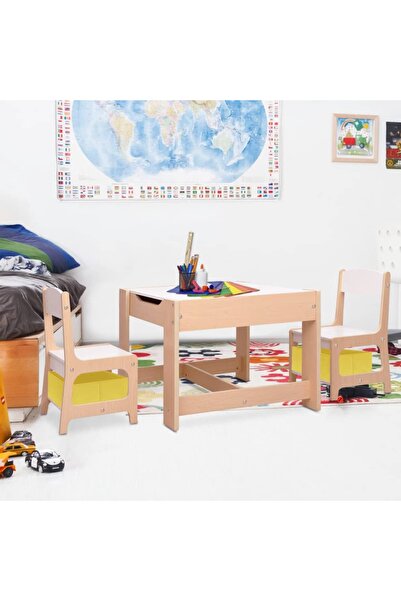 Concept Παιδικό τραπέζι με 2 καρέκλες, MDF