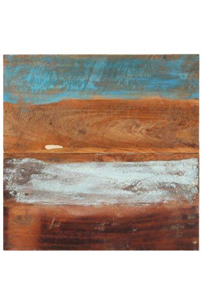 Concept Blat de masă pătrat, 60 x 60 cm, lemn masiv reciclat, 25-27 mm