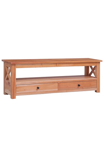 Concept Comodă TV, 115x30x40 cm, lemn masiv de mahon