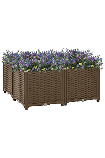 Concept Strat înălțat, 80x80x38 cm, polipropilenă