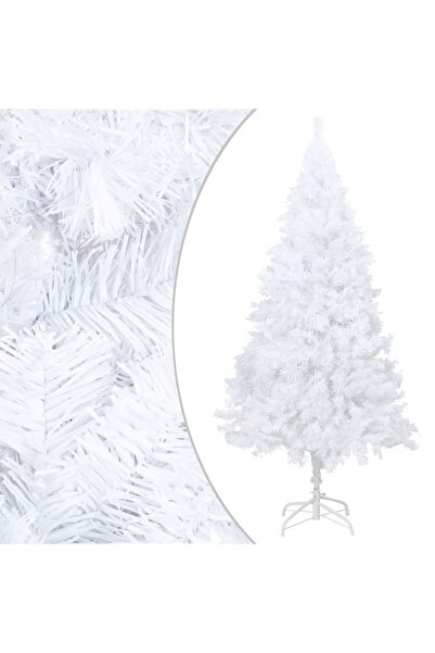 Concept Τεχνητό χριστουγεννιάτικο δέντρο με χοντρά κλαδιά, λευκό, 180 cm, PVC
