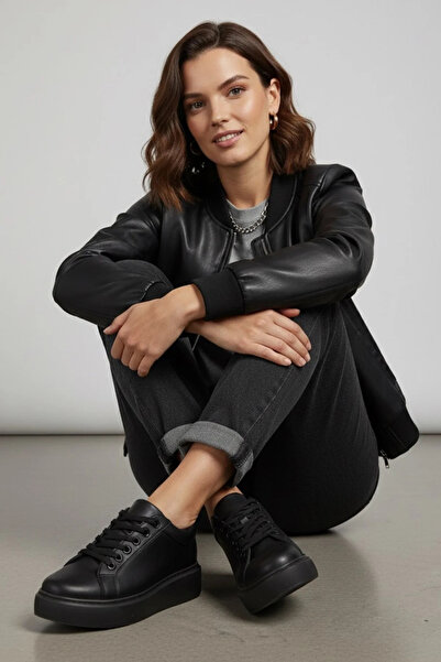 Walkenzo 4716 Women's High Heel Daily Sneakers Shoes