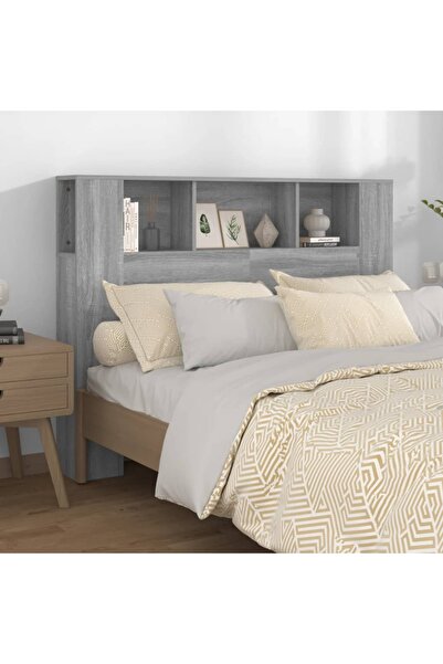 Concept Κεφαλάρι με ντουλάπα, γκρι sonoma, 140x18,5x104,5 εκ.