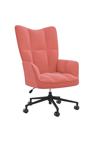 Concept Πολυθρόνα, ροζ, Βελούδο