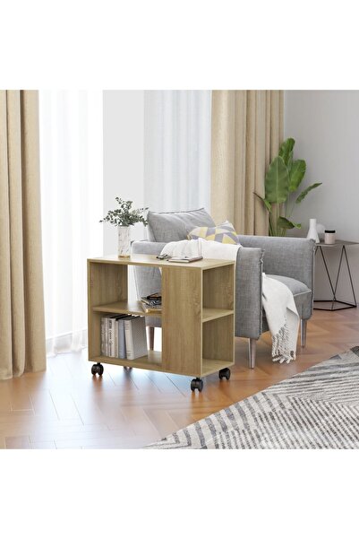 Concept Masă laterală, stejar sonoma, 70x35x55 cm, lemn compozit