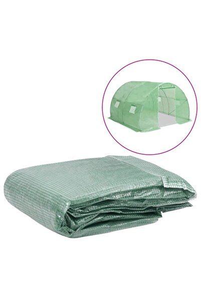 Concept Copertină de rezervă pentru seră (9 m²), verde, 300x300x200 cm