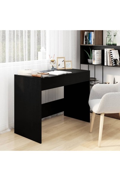 Concept Γραφείο, μαύρο, 101x50x76,5 cm, μοριοσανίδα