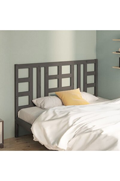 Concept Κομοδίνο, γκρι, 141x4x100 cm, μασίφ ξύλο πεύκου