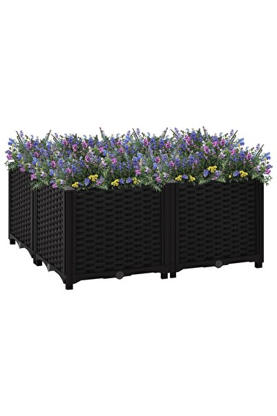 Concept Strat înălțat, 80x80x38 cm, polipropilenă