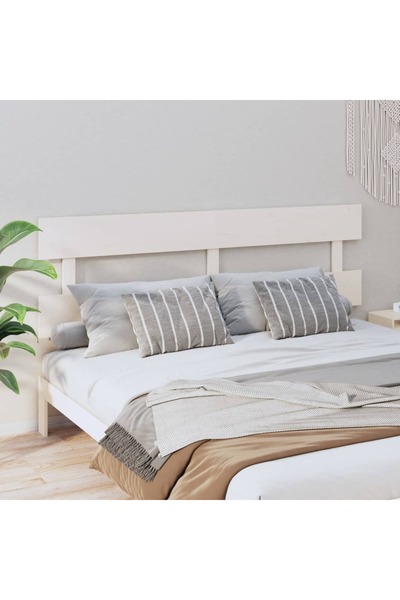 Concept Κομοδίνο, λευκό, 204x3x81 cm, μασίφ ξύλο πεύκου