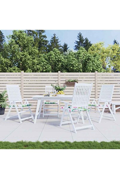 Concept Μαξιλάρια καρέκλας κήπου, 4 τεμ., πολύχρωμα, 40x40x3 cm, ύφασμα