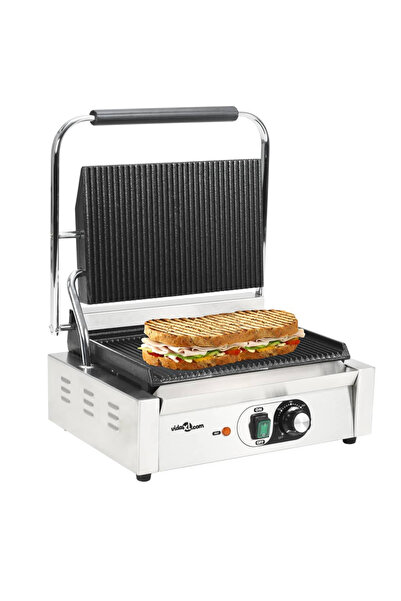 Concept Grill Panini cu striații, 43x30,5x20 cm, 2200 W