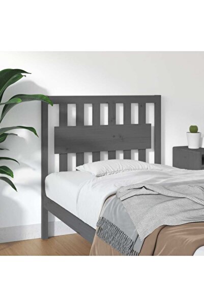 Concept Κομοδίνο, γκρι, 95,5x4x100 cm, μασίφ ξύλο πεύκου