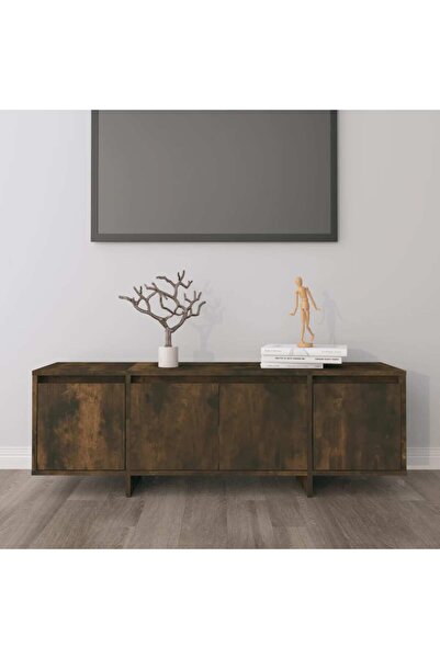 Concept Comodă TV, stejar afumat, 120x30x40,5 cm, PAL