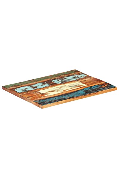 Concept Ορθογώνια επιφάνεια τραπεζιού 70x80 cm από συμπαγές ανακυκλωμένο ξύλο...