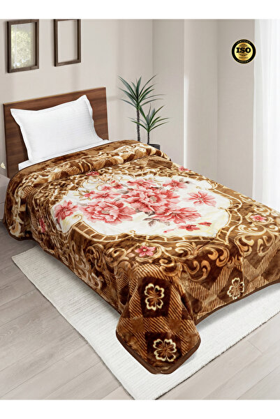 PARRY LIFE Single 2 Ply Raschel Blanket – 100% Polyester, Soft & Warm, 160x22...