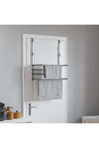 Concept Ράφι στεγνωτηρίου μπαλκονιού, 54x25x42 cm, αλουμίνιο