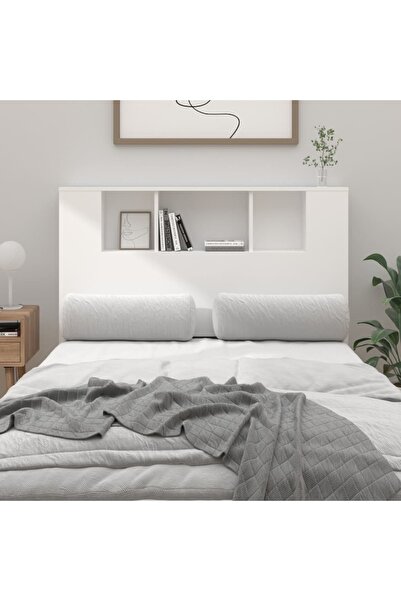 Concept Κεφαλάρι με ντουλάπα, λευκό, 120x18,5x104,5 εκ.