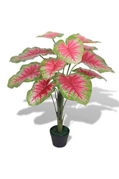 Concept Τεχνητό φυτό καλαδίου με γλάστρα, 70 cm, πράσινο και κόκκινο