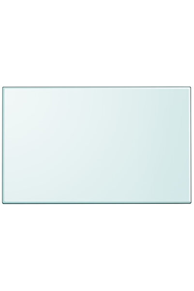 Concept Επιφάνεια τραπεζιού, σκληρυμένο γυαλί, ορθογώνια, 1000 x 620 mm