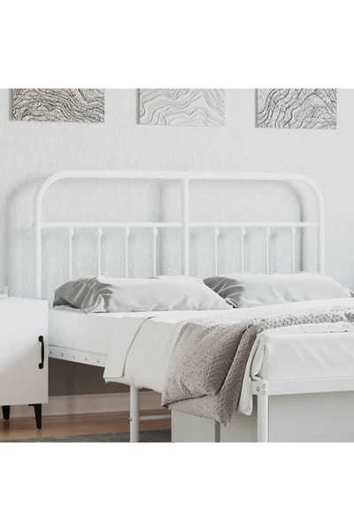 Concept Μεταλλικό κεφαλάρι, λευκό, 135 εκ.