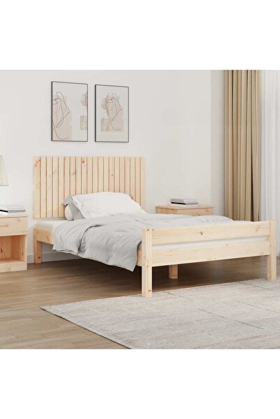 Concept Tăblie de pat pentru perete, 127,5x3x60 cm, lemn masiv de pin
