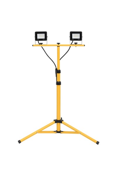 Concept Proiector cu LED și trepied, 2x20 W, alb rece