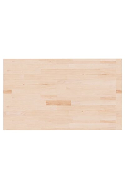 Concept Blat de baie, 100x60x2,5 cm, lemn masiv netratat