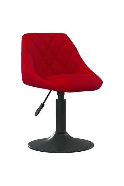 Concept Scaun de bucătărie, roșu vin, catifea