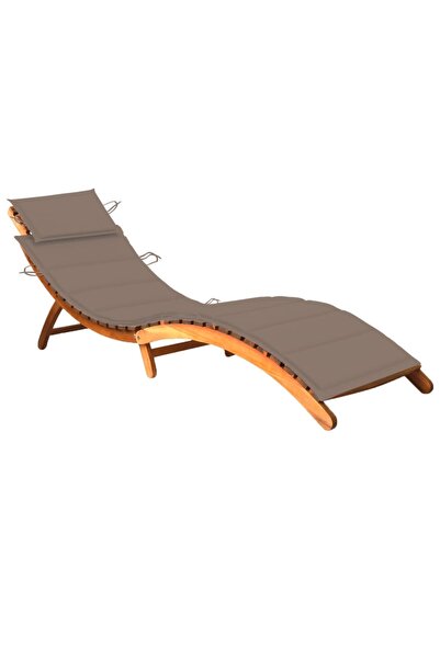 Concept Ξαπλώστρα κήπου με Μαξιλάρι, από μασίφ ξύλο ακακίας