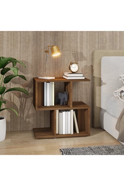 Concept Noptieră, stejar maro, 50x30x51,5 cm, lemn prelucrat