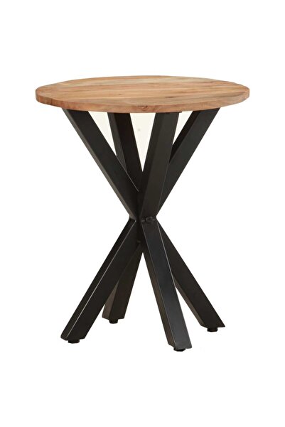 Concept Βοηθητικό τραπέζι, 48x48x56 cm, μασίφ ξύλο ακακίας