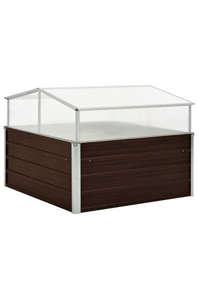 Concept Θερμοκήπιο, καφέ, 100 x 100 x 85 cm, γαλβανισμένο ατσάλι