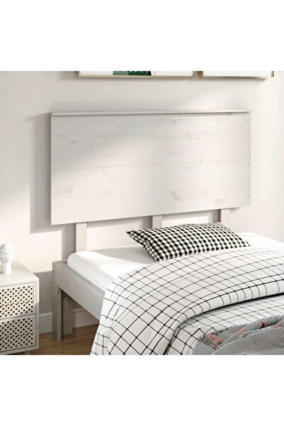 Concept Κομοδίνο, λευκό, 124x6x82,5 cm, μασίφ ξύλο πεύκου