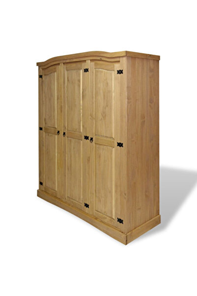 Concept Șifonier din pin mexican cu 3 uși, colecție Corona