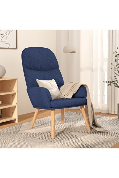 Concept Πολυθρόνα χαλάρωσης, μπλε, ύφασμα