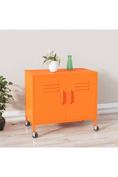 Concept Ντουλάπι αποθήκευσης, πορτοκαλί, 60x35x49 cm, ατσάλι