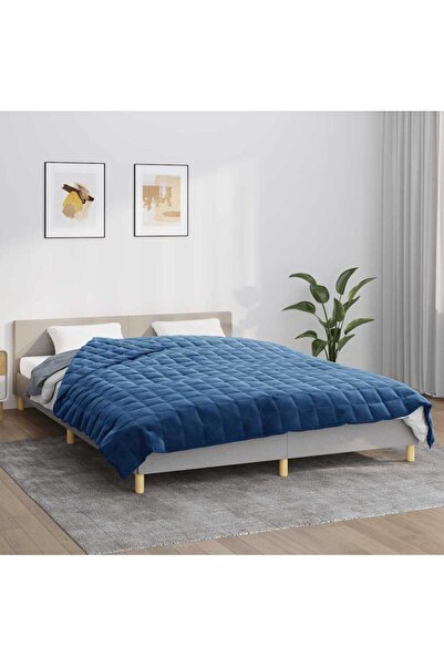 Concept Pătură cu greutăți, albastru, 220x235 cm, 11 kg, textil