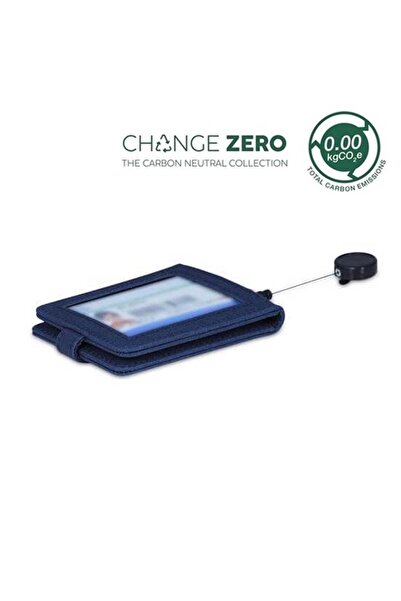 SANTHOME KOLN - ID Cardholder with Reel Badge Navy Blue