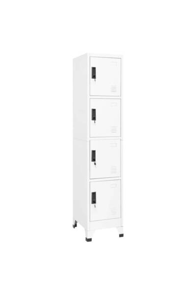 Concept Ντουλάπι αρχείων, λευκό, 38x45x180 cm, ατσάλι