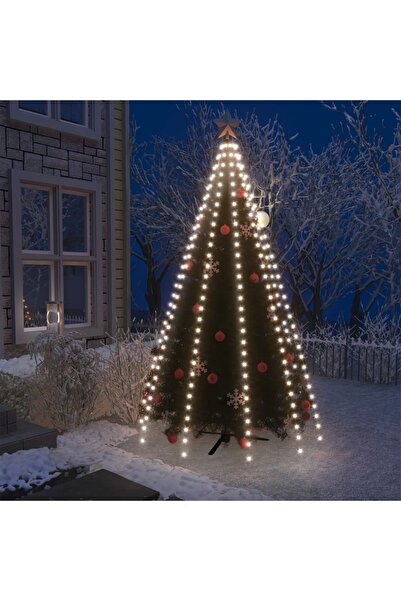 Concept Εγκατάσταση χριστουγεννιάτικου δέντρου με 300 LED, ψυχρό λευκό, 300 εκ.