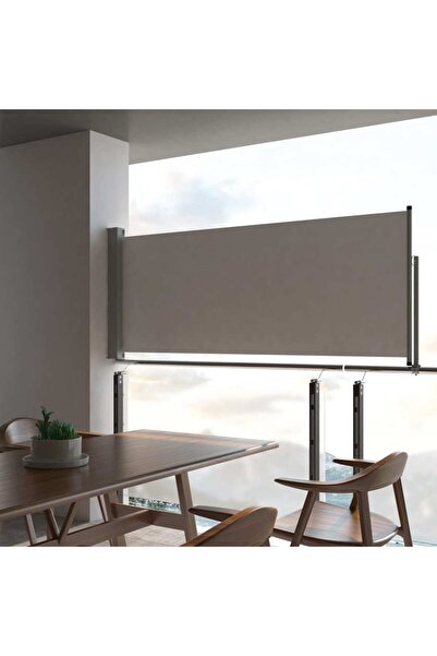 Concept Αναδιπλούμενη τέντα βεράντας, γκρι, 100 x 300 εκ.