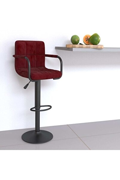 Concept Σκαμπό μπαρ, κόκκινο κρασί, Βελούδο