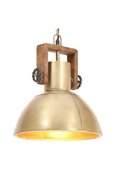 Concept Βιομηχανικό κρεμαστό φωτιστικό, 25 W, χάλκινο, 30 cm, E27, στρογγυλό