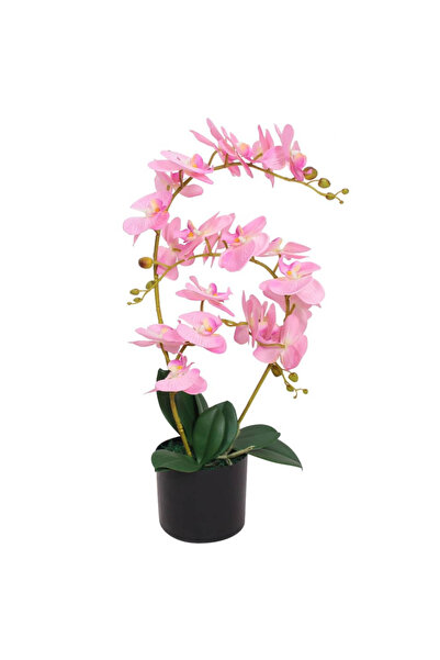 Concept Τεχνητή ορχιδέα με γλάστρα, 65 cm, ροζ