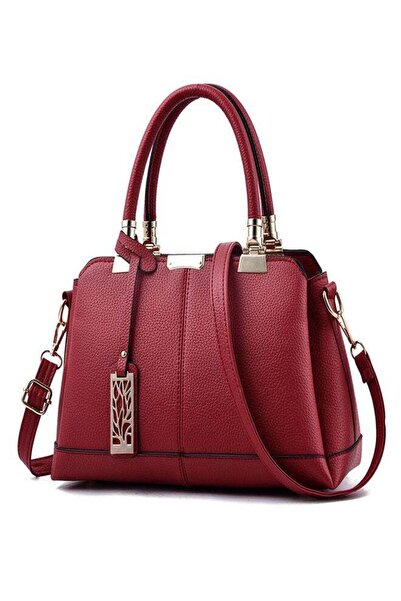 Arabest Wine Red Women's Handbag,One Shoulder Handbag,Fashionable and Beautif...