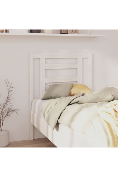 Concept Κομοδίνο, λευκό, 81x4x100 cm, μασίφ ξύλο πεύκου