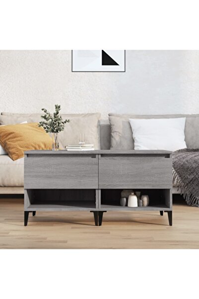 Concept Βοηθητικά τραπεζάκια, 2 τεμ., γκρι sonoma, 50x46x50 cm, σύνθετο ξύλο