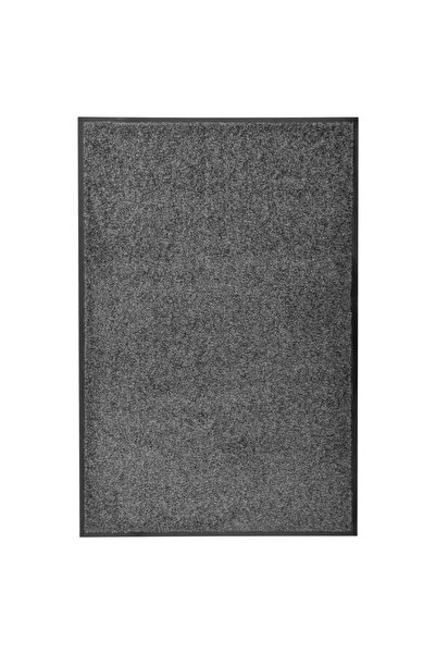 Concept Πλενόμενο χαλάκι πόρτας, ανθρακί, 60 x 90 εκ.